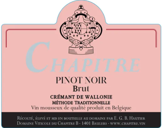 Pinot Noir Brut - AOP Crémant de Wallonie